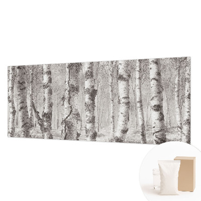 Papel de parede decorativo Floresta de bétulas