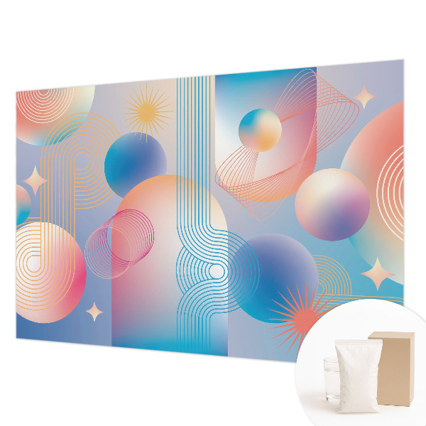 Papel de parede fotográfico Abstração colorida