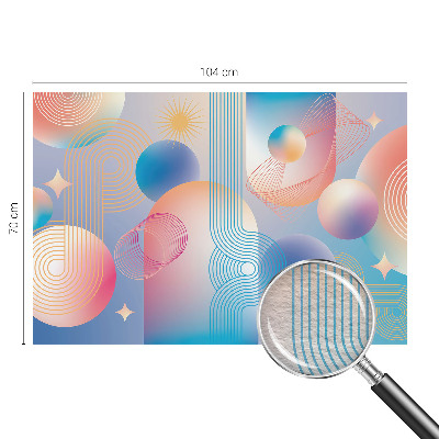 Papel de parede fotográfico Abstração colorida