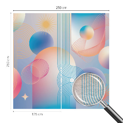 Papel de parede fotográfico Abstração colorida