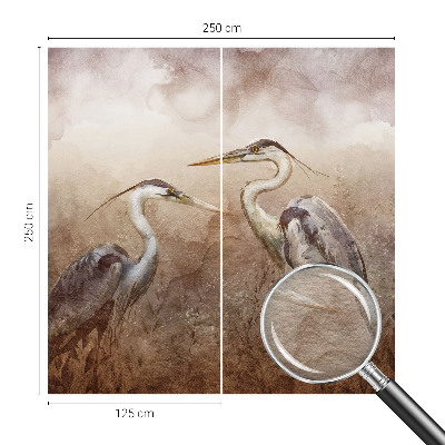 Fotomural Pássaros elegantes
