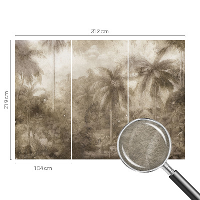 Papel de parede para quarto Paisagem exótica