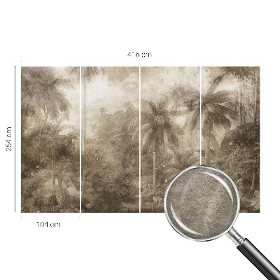 Papel de parede para quarto Paisagem exótica