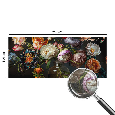 Papel de parede para sala Buquê de flores