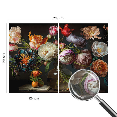 Papel de parede para sala Buquê de flores