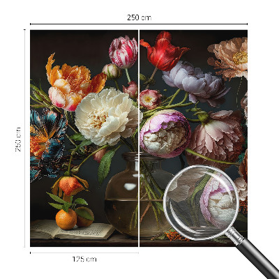 Papel de parede para sala Buquê de flores