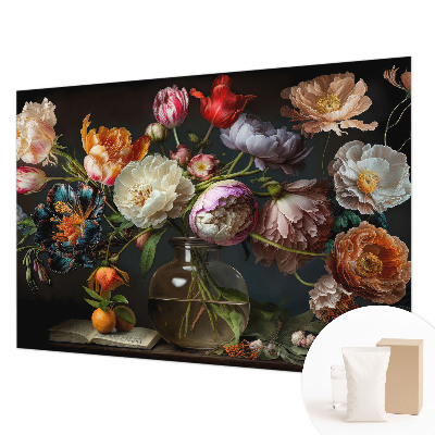 Papel de parede para sala Buquê de flores