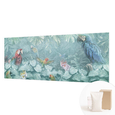 Papel de parede para quarto Pássaros exóticos
