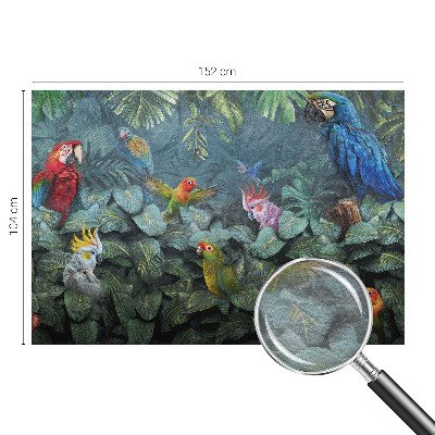 Papel de parede decorativo Selva exótica