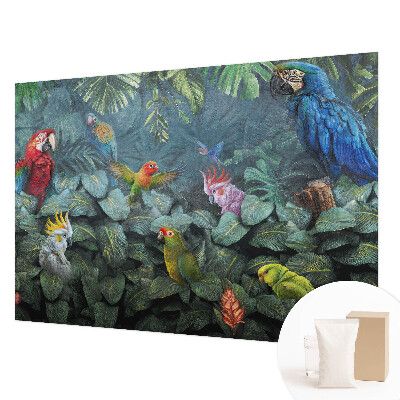 Papel de parede decorativo Selva exótica