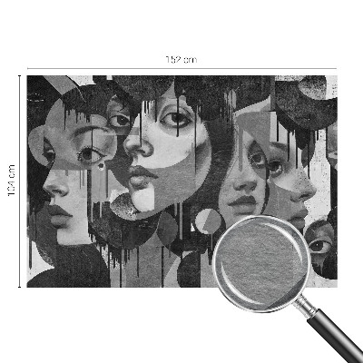 Mural fotográfico Rostos de mulheres