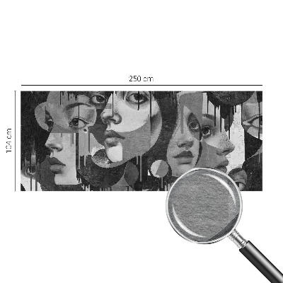 Mural fotográfico Rostos de mulheres