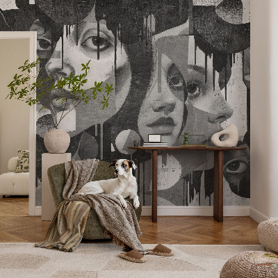 Mural fotográfico Rostos de mulheres