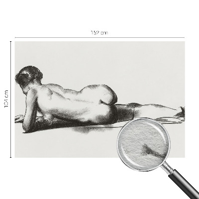 Mural de fotos na parede Um ato sutil