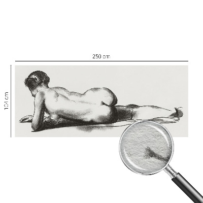 Mural de fotos na parede Um ato sutil