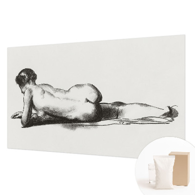 Mural de fotos na parede Um ato sutil