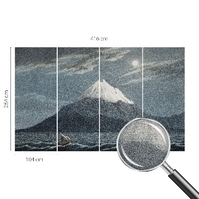 Papel de parede Noite iluminada pela lua