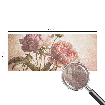 Papel de parede fotográfico Peônias delicadas