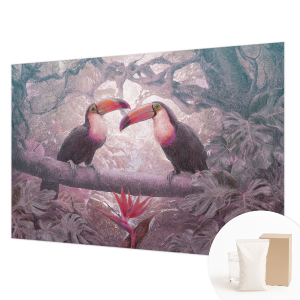Papel de parede para quarto Casal exótico
