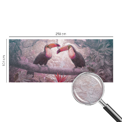 Papel de parede para quarto Casal exótico