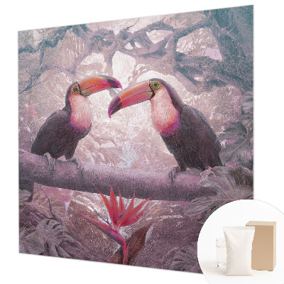 Papel de parede para quarto Casal exótico
