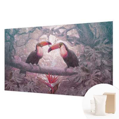 Papel de parede para quarto Casal exótico