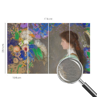 Mural de fotos na parede Cena romântica