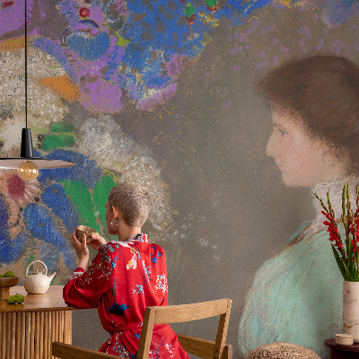 Mural de fotos na parede Cena romântica