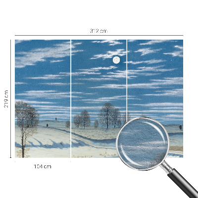 Fotomural Paisagem de inverno