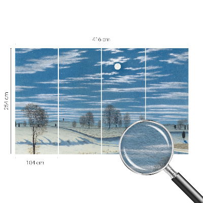 Fotomural Paisagem de inverno