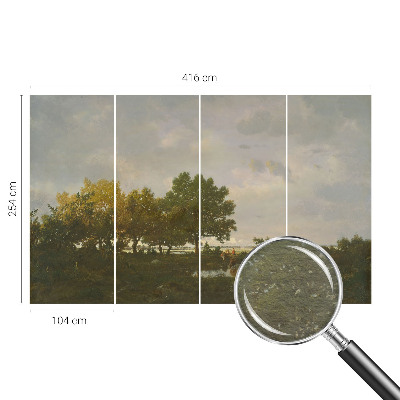 Papel de parede para quarto Paisagem florestal