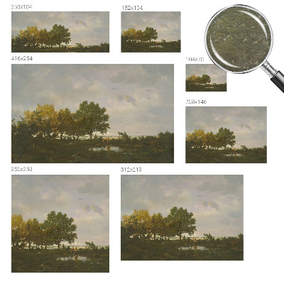 Papel de parede para quarto Paisagem florestal