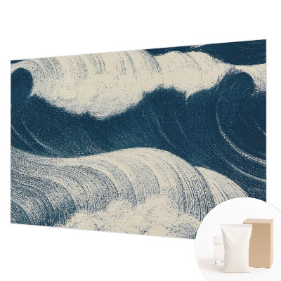 Papel de parede para sala Ondas do mar
