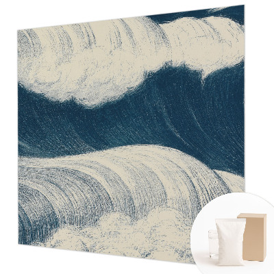 Papel de parede para sala Ondas do mar