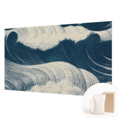 Papel de parede para sala Ondas do mar