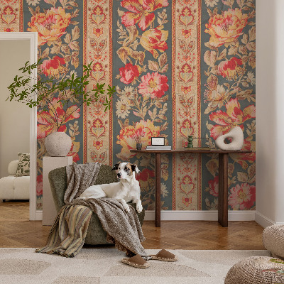 Papel de parede Flores coloridas