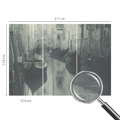 Papel de parede para sala Canal antigo