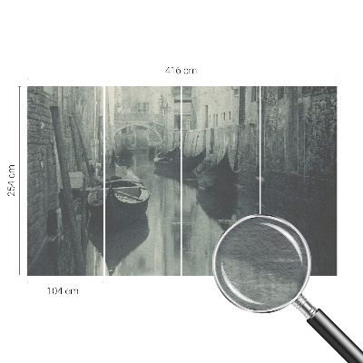 Papel de parede para sala Canal antigo