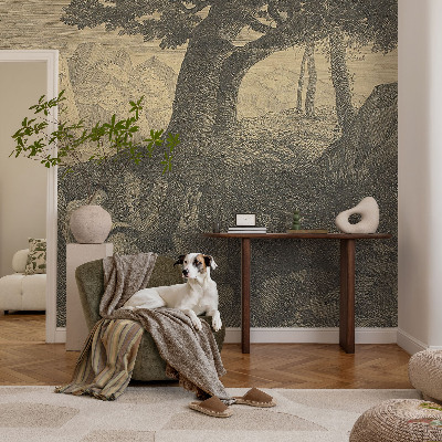 Mural de parede Caractere de leitura