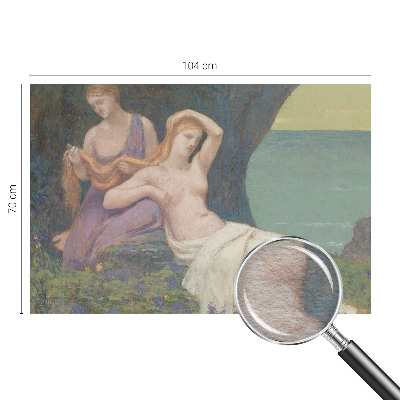 Papel de parede fotográfico Cena à beira-mar