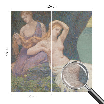 Papel de parede fotográfico Cena à beira-mar