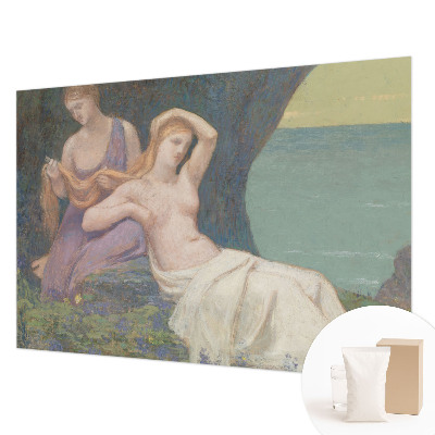 Papel de parede fotográfico Cena à beira-mar