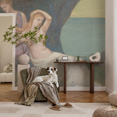 Papel de parede fotográfico Cena à beira-mar