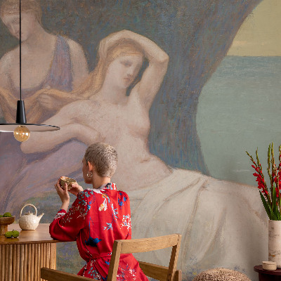 Papel de parede fotográfico Cena à beira-mar