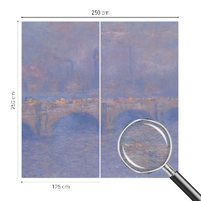 Papel de parede para quarto Ponte Azul