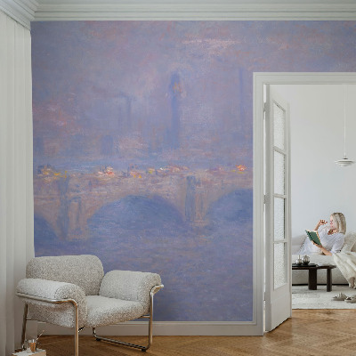 Papel de parede para quarto Ponte Azul