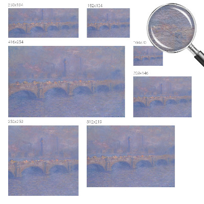 Papel de parede para quarto Ponte Azul