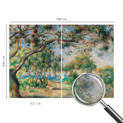 Papel de parede decorativo Paisagem litorânea