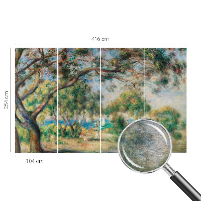 Papel de parede decorativo Paisagem litorânea