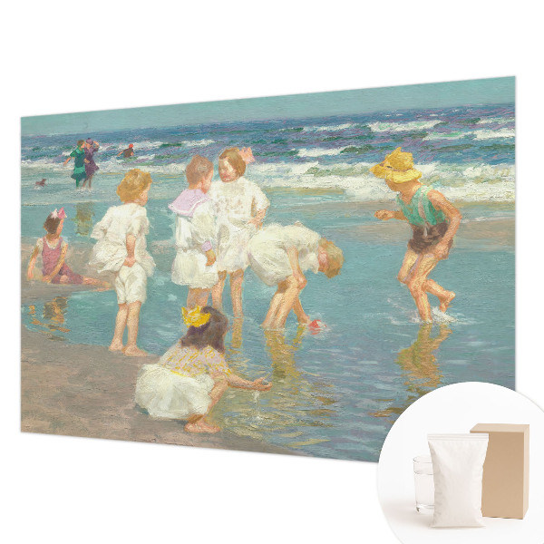 Papel de parede Infância na praia